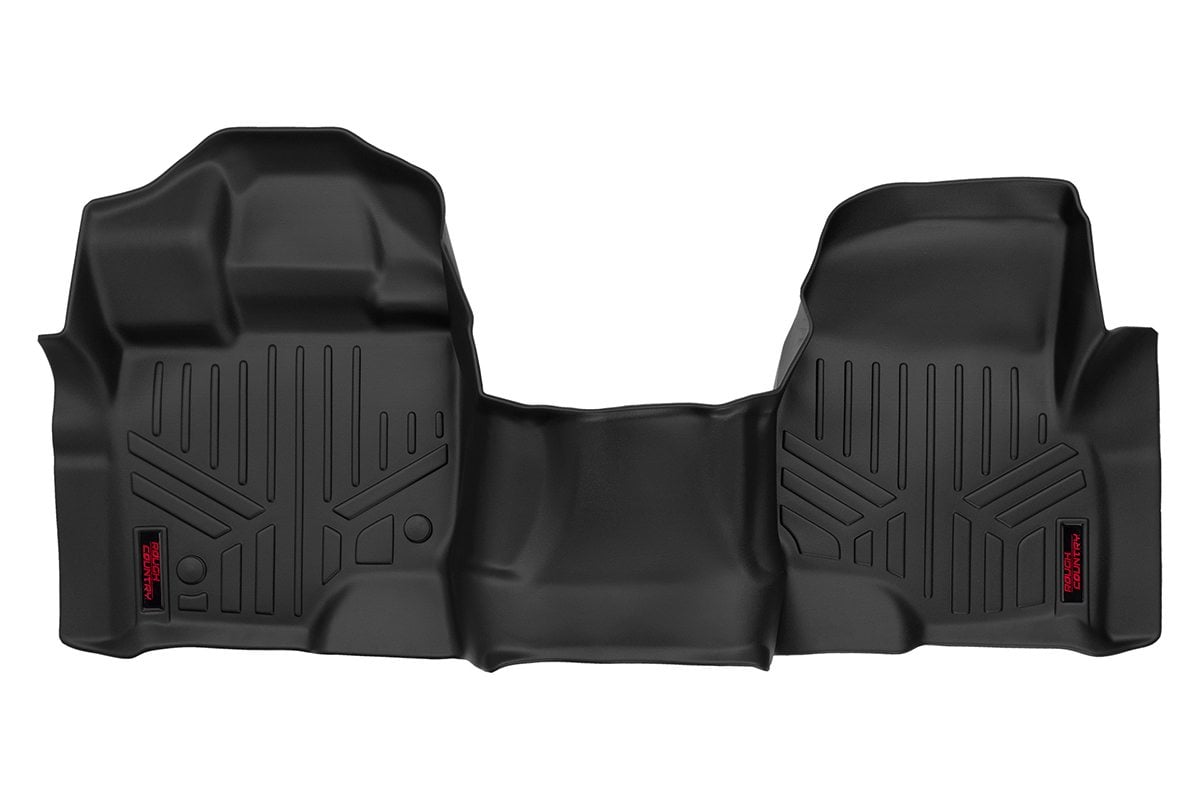 Floor Mats | Front | Over Hump | Ford F-150 (15-24)/F-150 Lightning (22-24)/Raptor (17-20)  Rough Country