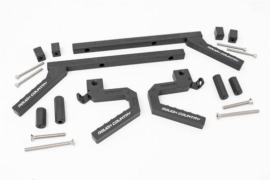 Grab Handles | Alum | FR & RR | Jeep Wrangler JK/Wrangler Unlimited  (07-18) Rough Country