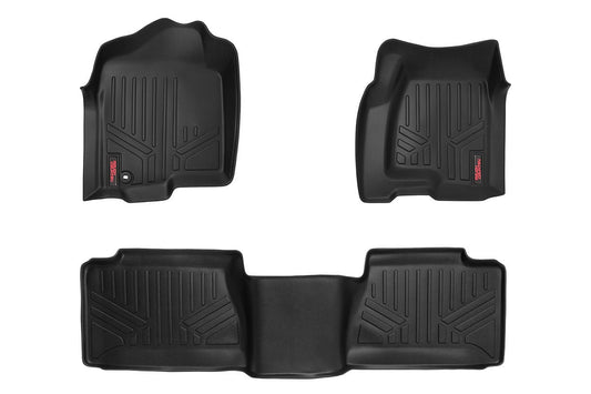 Floor Mats | FR & RR | Ext Cab | Chevy/GMC 1500 (99-06 & Classic) Rough Country