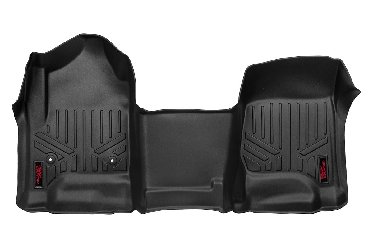 Floor Mats | FR | Over Hump | Chevy/GMC 1500/2500HD/3500HD (14-19 & Classic) Rough Country