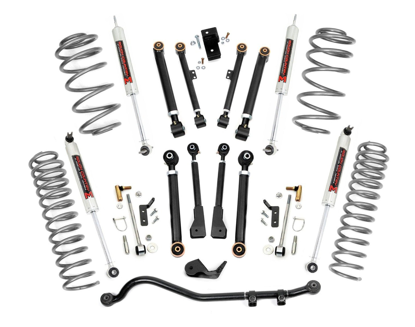 2.5 Inch Lift Kit | X-Series | M1 | Jeep Wrangler TJ (97-06)/Wrangler Unlimited (04-06)  Rough Country