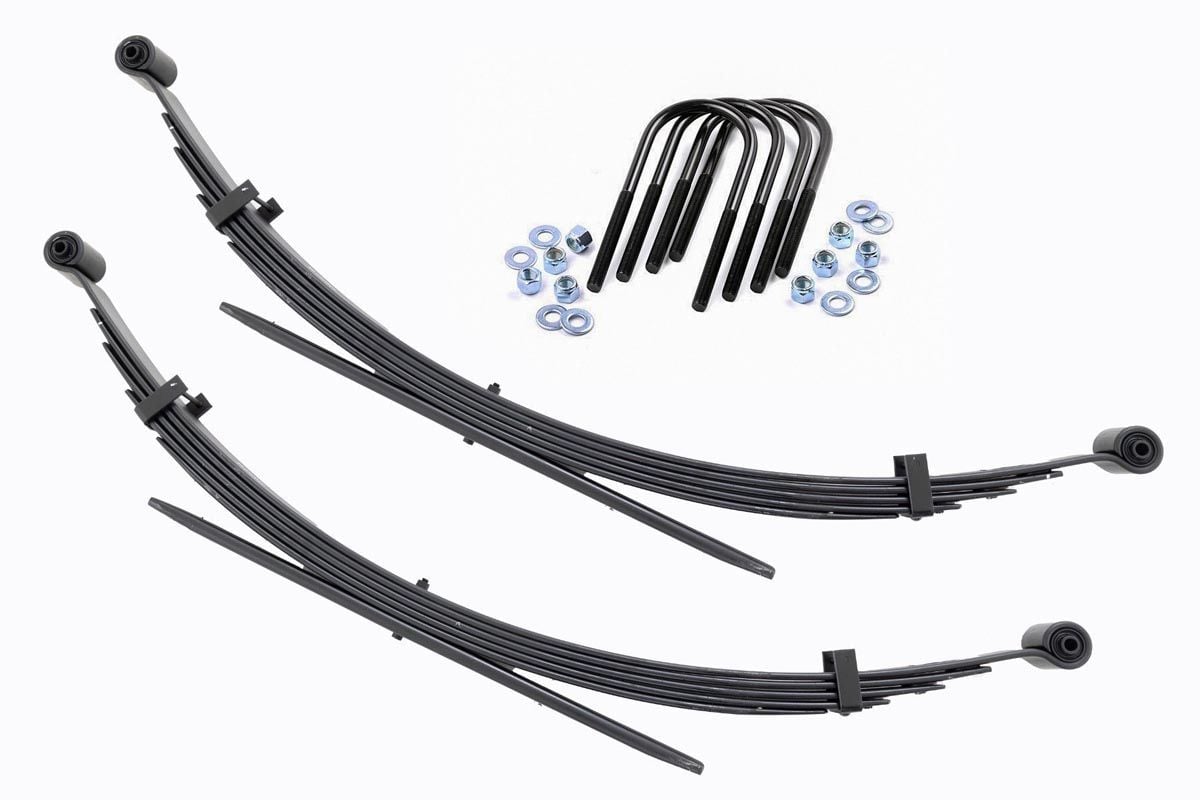 Rear 56 Inch Leaf Springs | 2" Lift | Pair | Chevy/GMC C20/K20 C25/K25 Truck 4WD (77-87) Rough Country