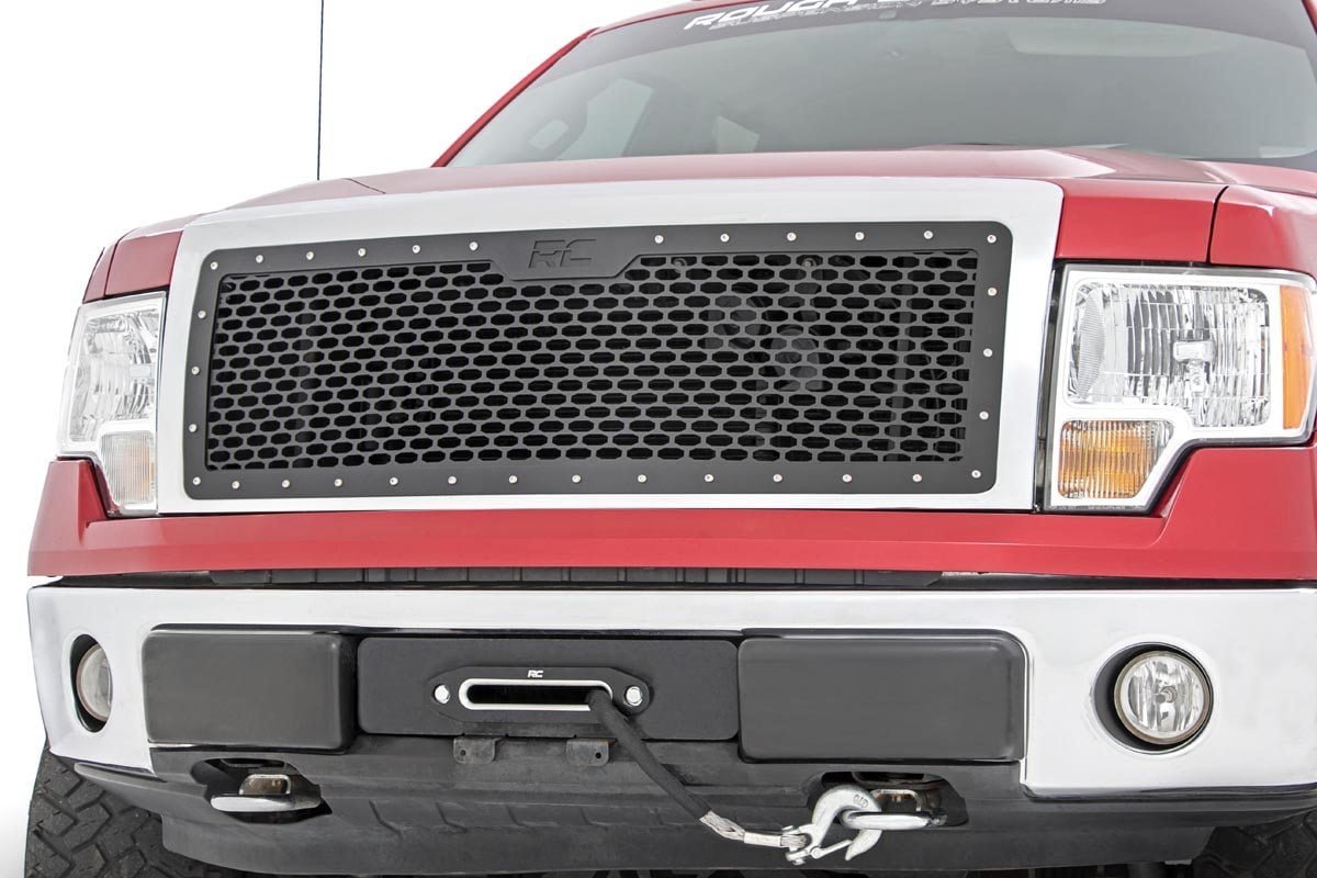 Mesh Grille | Ford F-150 2WD/4WD (2009-2014) Rough Country