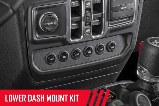 MLC-6 | Muliple Light Controller | Lower Dash | Jeep Wrangler JL/Wrangler Unlimited (18-24) Rough Country