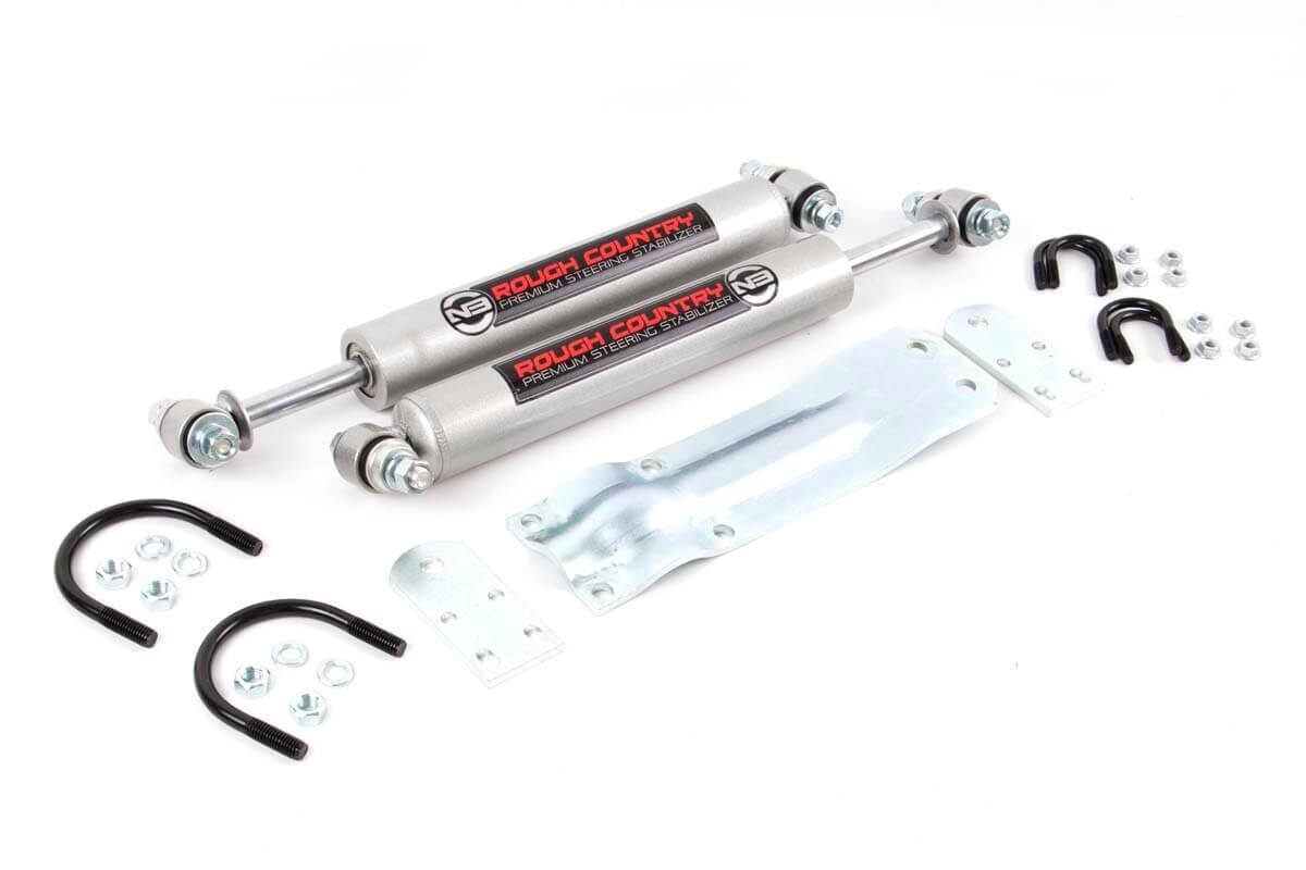 N3 Steering Stabilizer | Dual | Chevy/GMC C10/K10 Truck & SUV/K5 Blazer (69-91) Rough Country