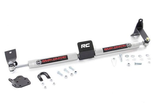 N3 Steering Stabilizer | Dual | 2-8 Inch Lift | Ram 2500 (10-13)/3500 (10-12)  Rough Country