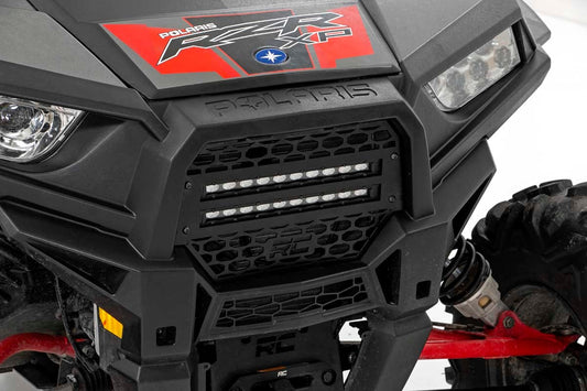 Grille Kit | 10" Black Slimline LED Pair | Polaris RZR XP 1000 Rough Country