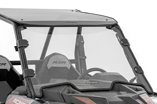 Full Windshield | Scratch Resistant | Polaris RZR XP 1000 Rough Country