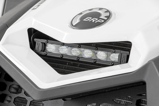 LED Light Kit | Cowl Mount | 6" Black Slimline | Can-Am Maverick X3  Rough Country