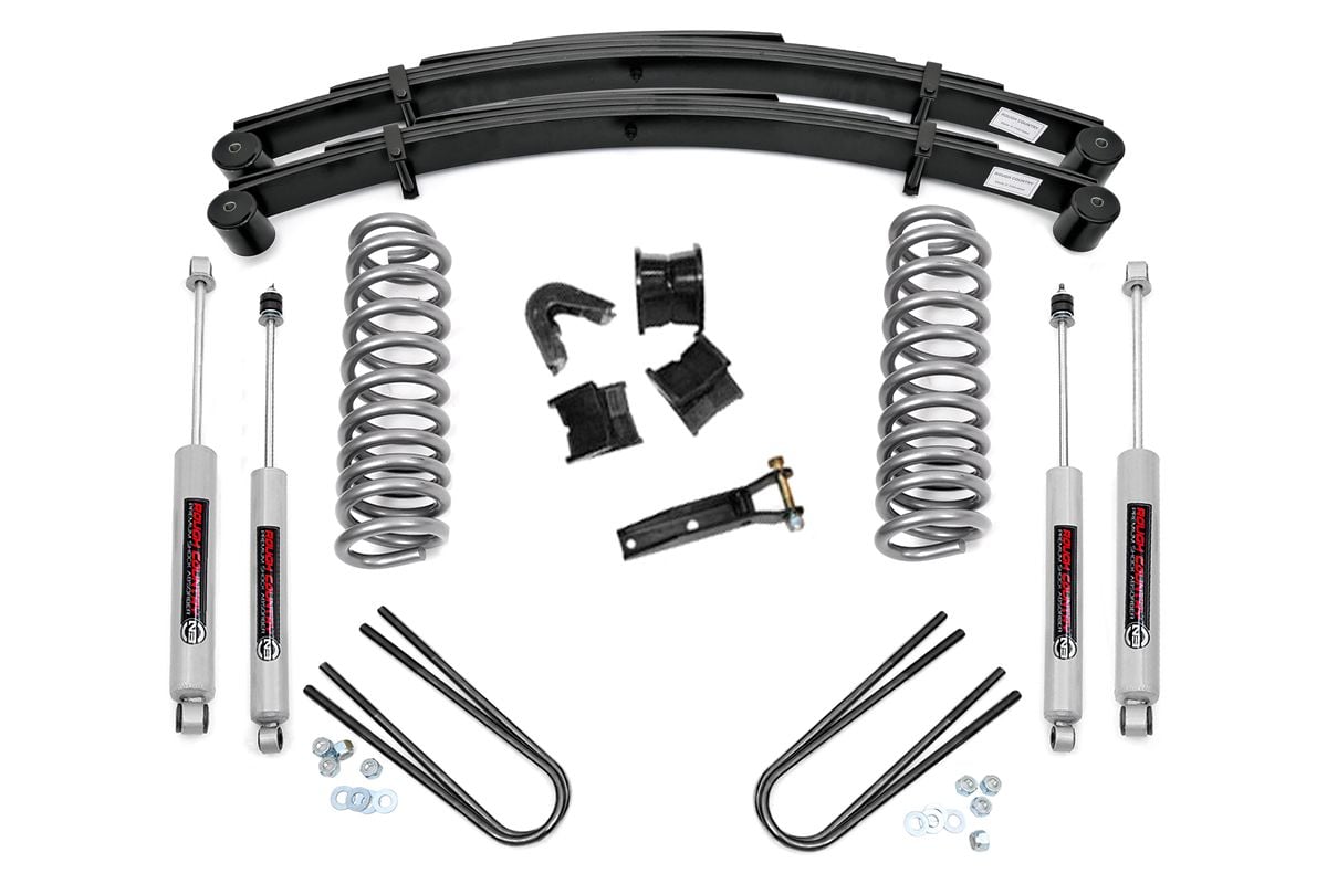 2.5 Inch Lift Kit| Rear Springs | Ford F-100 4WD (1970-1976) Rough Country