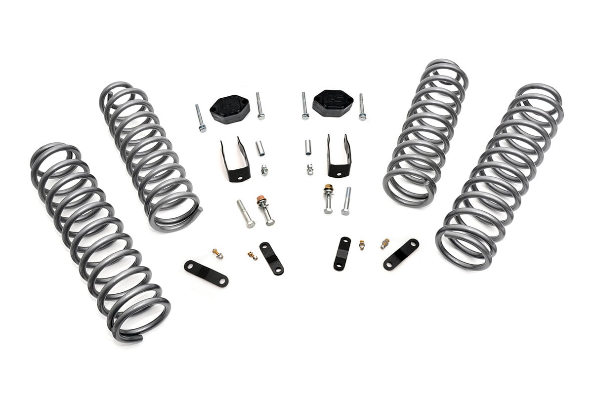 2.5 Inch Lift Kit | Coils | No Shocks | Jeep Wrangler JK 4WD (2007-2018) Rough Country