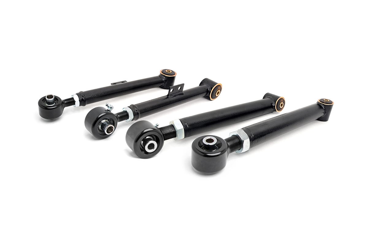 X-Flex Control Arms | Rear | Upper & Lower | Jeep Wrangler TJ (97-06)/Wrangler Unlimited (04-06)  Rough Country