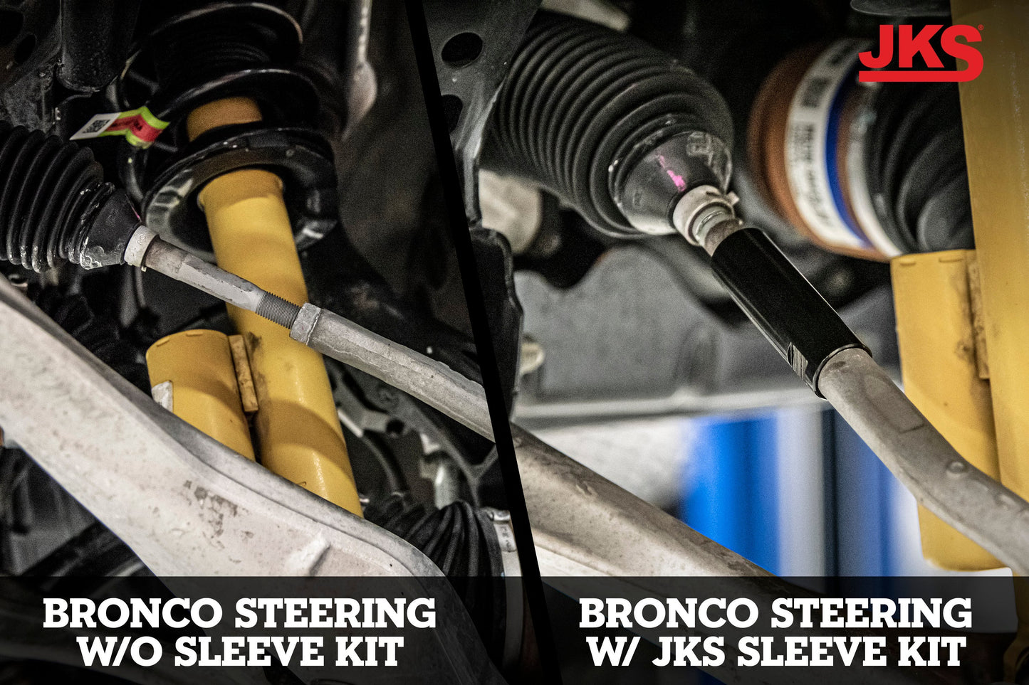 Steering Sleeve Kit | Ford Bronco JKS Manufacturing