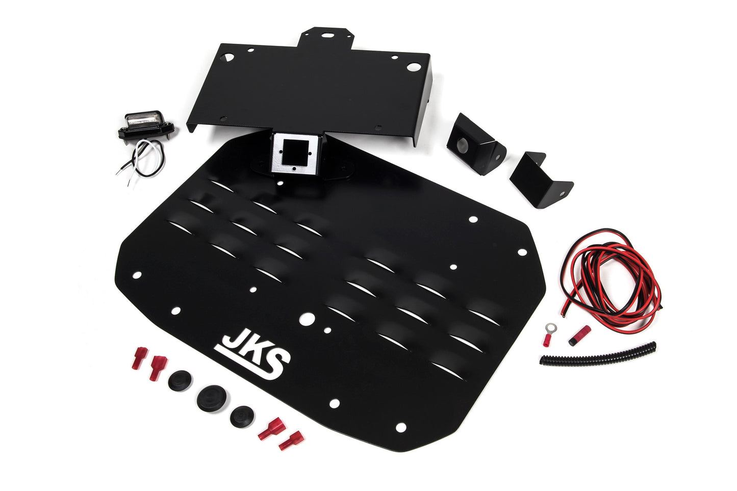 Tailgate Vent Cover with License Plate and Camera Mount | Wrangler JL JKS Manufacturing
