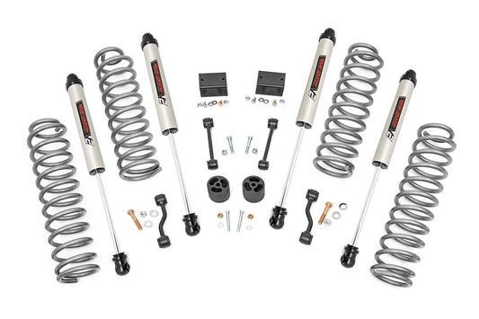 2.5 Inch Lift Kit | Coils | V2 | Jeep Wrangler Unlimited 4WD (2024) Rough Country