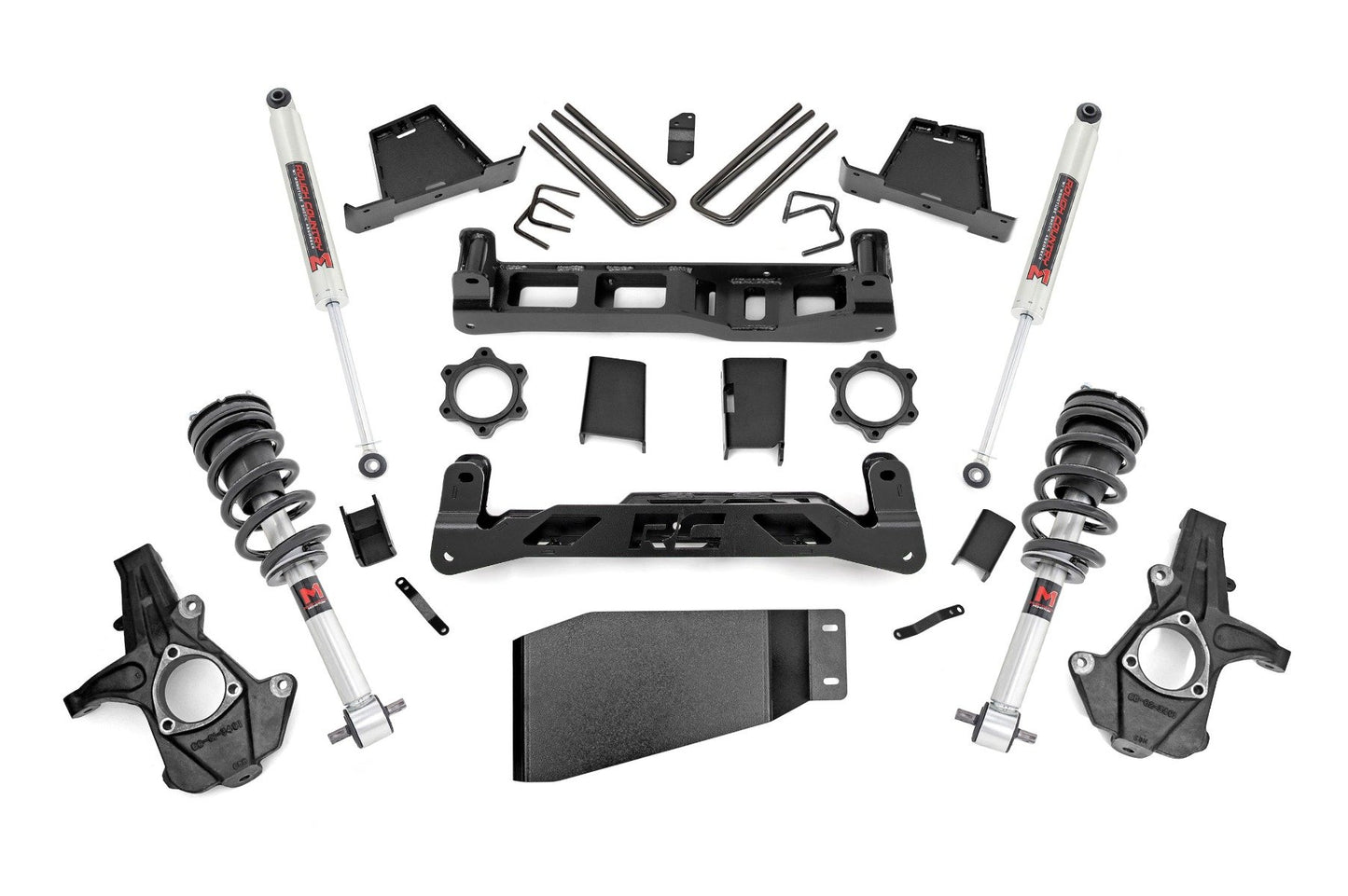 6 Inch Lift Kit | M1 Struts/M1 | Chevy/GMC 1500 4WD (07-13) Rough Country