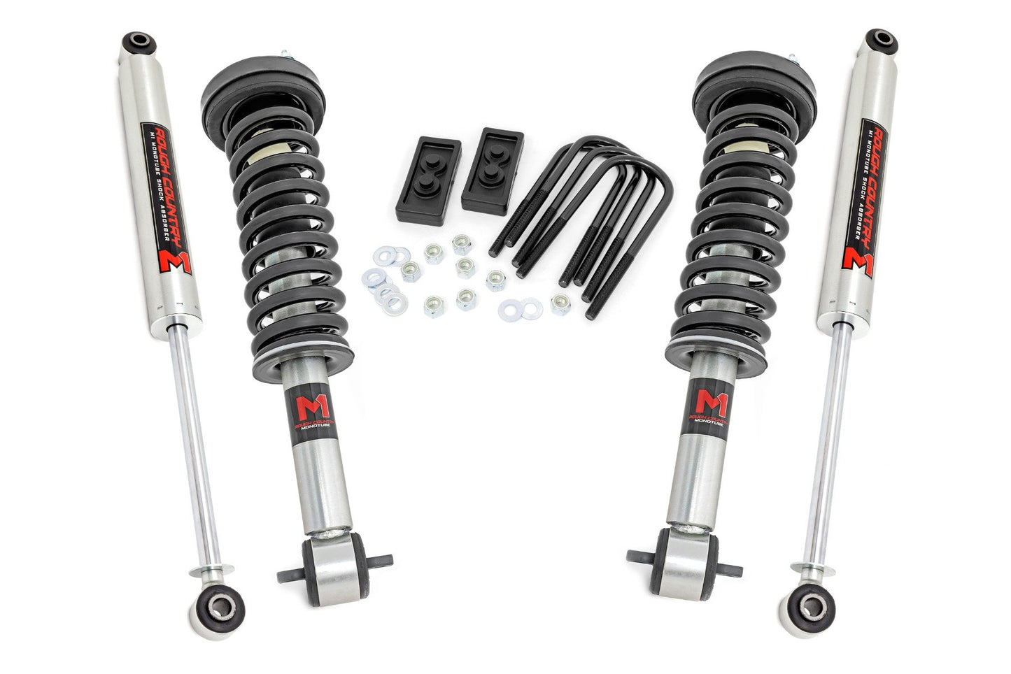 2 Inch Lift Kit | M1 Struts/M1 | Ford F-150 4WD (2021-2024) Rough Country