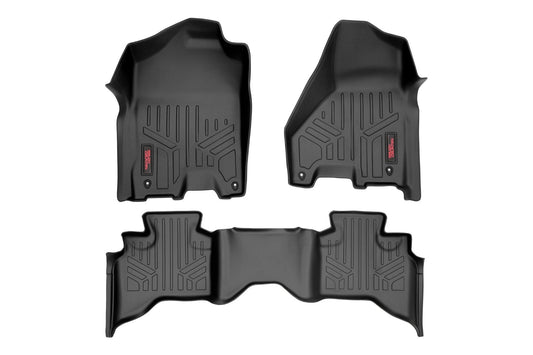 Floor Mats | FR/RR | Quad Cab | Ram 1500 2WD/4WD (2012-2018 & Classic) Rough Country