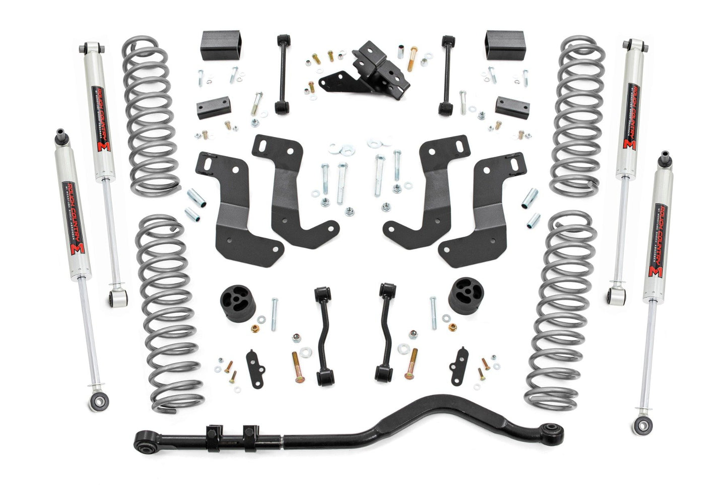 3.5 Inch Lift Kit | C/A Drop | Stage 1 | M1 | Jeep Wrangler Unlimited (18-23) Rough Country