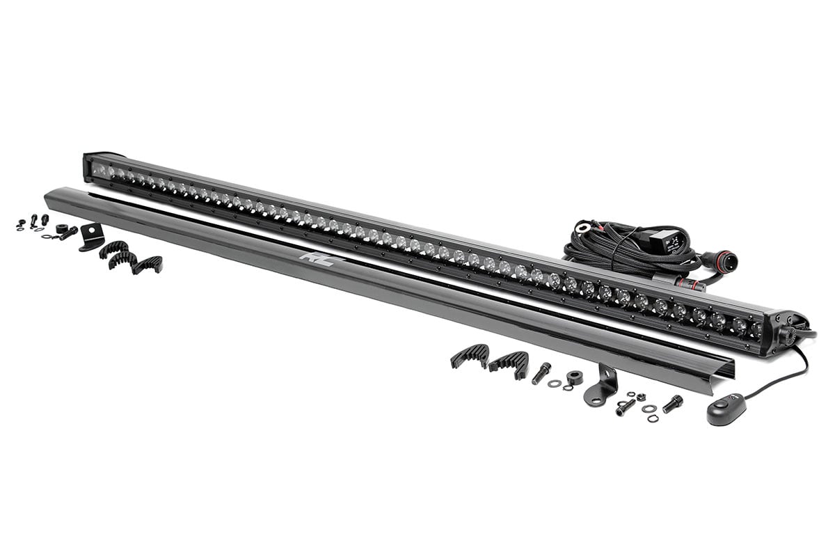 50 Inch Black Series LED Light Bar | Single Row Rough Country