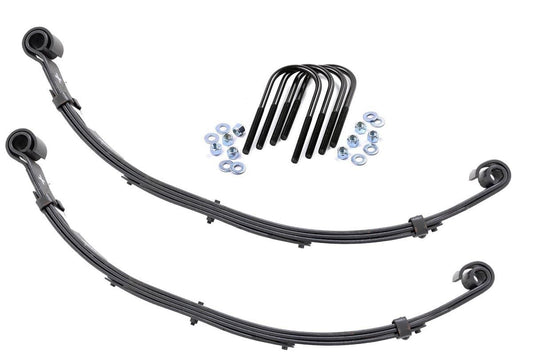 Rear Leaf Springs | 4" Lift | Pair | Jeep CJ 7 4WD (1982-1986) Rough Country