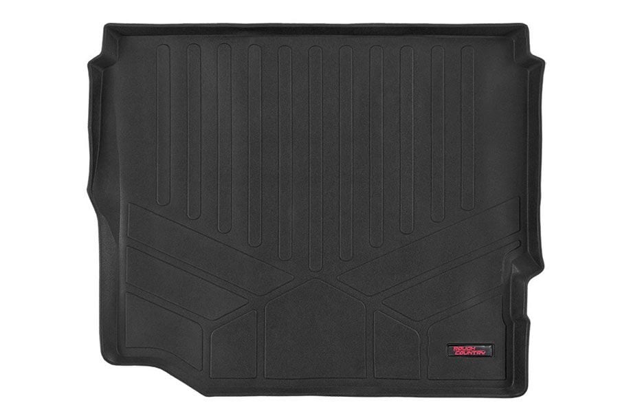 Rear Cargo Mat | W/O Sub | Jeep Wrangler Unlimited 4WD (2018-2024) Rough Country