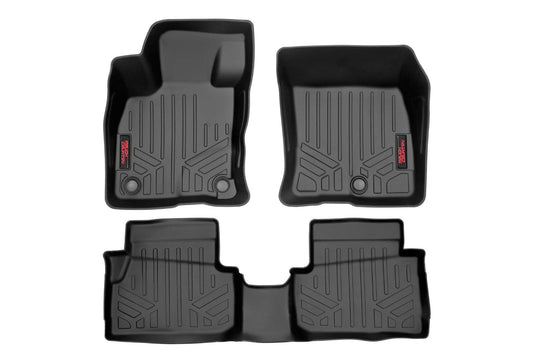 Floor Mats | Front and Rear | Ford Maverick 2WD/4WD (2022-2024) Rough Country