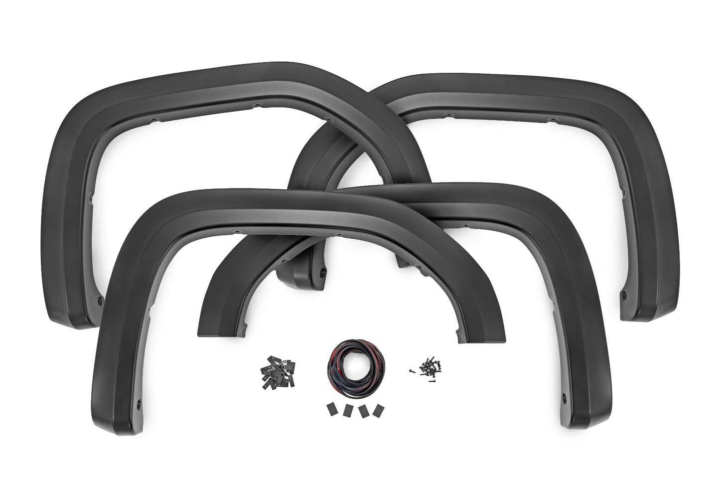 Fender Flares | Sport | G7C Cardinal Red | GMC Sierra 1500 2WD/4WD (2019-2025 & Classic) Rough Country