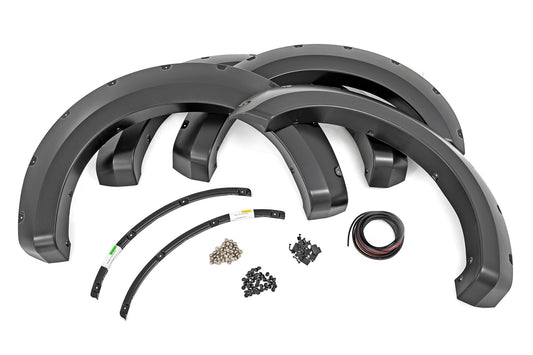 Pocket Fender Flares | B3 Atlas Blue | Ford F-250/F-350 Super Duty (17-22) Rough Country
