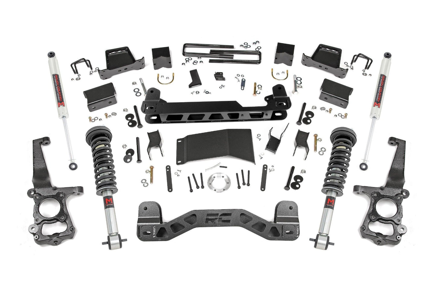 6 Inch Lift Kit | M1 Struts/M1 | Ford F-150 4WD (2015-2020) Rough Country