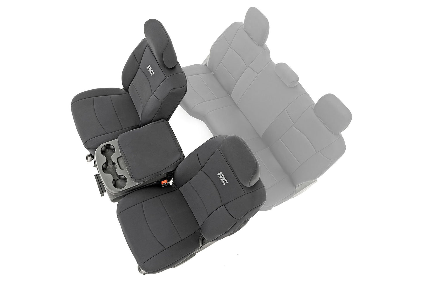 Seat Covers | Bucket Seats | FR | Ram 2500 2WD/4WD (2019-2024) Rough Country