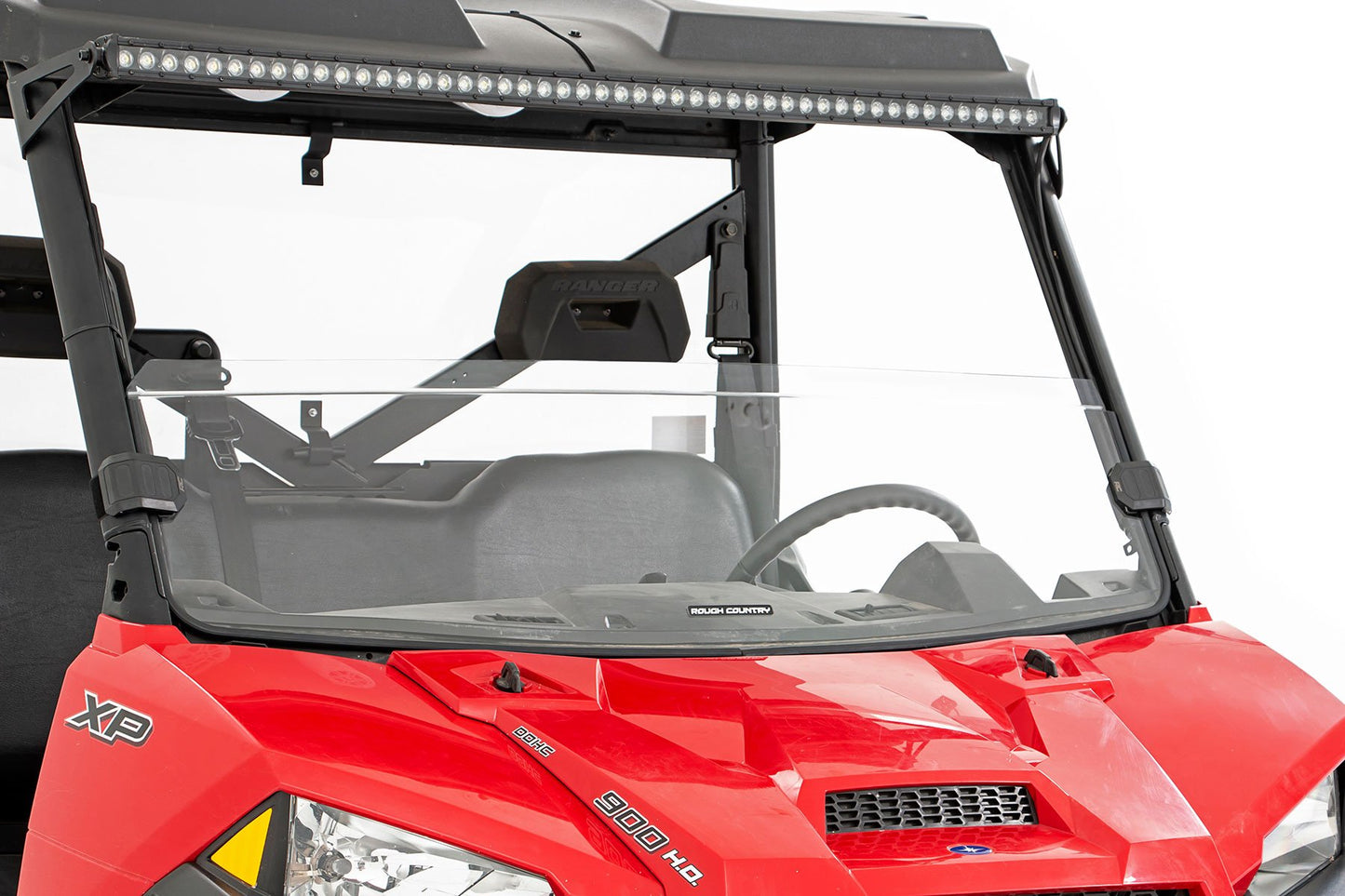 Half Windshield | Scratch Resistant | Polaris Ranger 1000/Ranger XP 900/1000 Rough Country