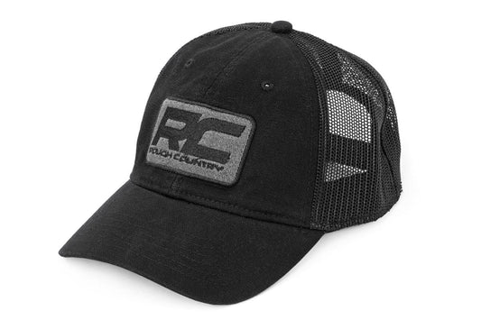 Rough Country Hat | Mesh | Rough Country Patch | Black Rough Country