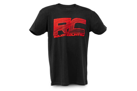 Rough Country T-Shirt | Pattern | Black | LG Rough Country