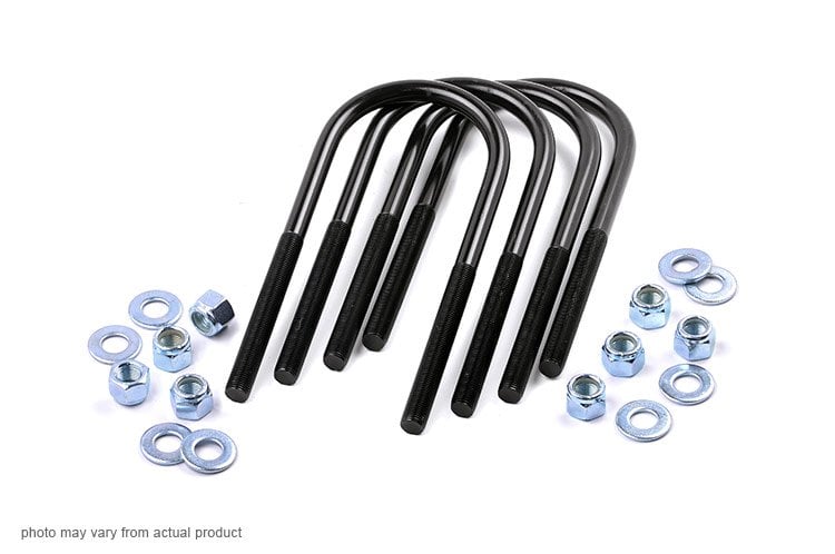 Rear Leaf Spring U-Bolt Kit | Jeep Wrangler YJ 4WD (1987-1995) Rough Country