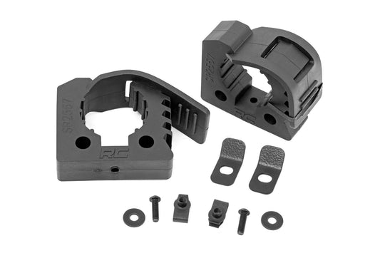 Rubber Molle Panel Clamp Kit | Universal | 1" - 2 1/4" | 2-Clamps Rough Country