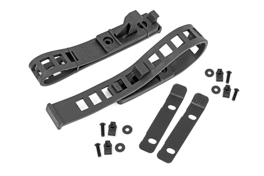 Rubber Molle Panel Clamp Kit | Universal | 1/2" - 4 1/2" | 2-Clamps Rough Country