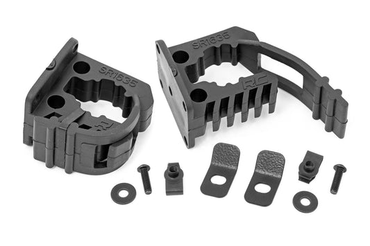 Rubber Molle Panel Clamp Kit | Universal | 5/8" - 1 3/8" | 2-Clamps Rough Country