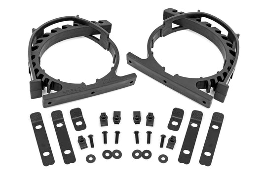 Rubber Molle Panel Clamp Kit | Universal | 2.5" - 9.5" | 2-Clamps Rough Country