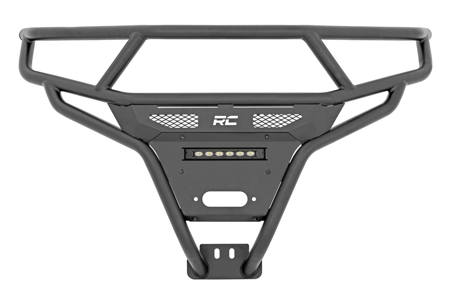 Tubular Bumper | Front | Black Series LED | 6" Light | Slim Line | Polaris RZR XP 1000 Rough Country