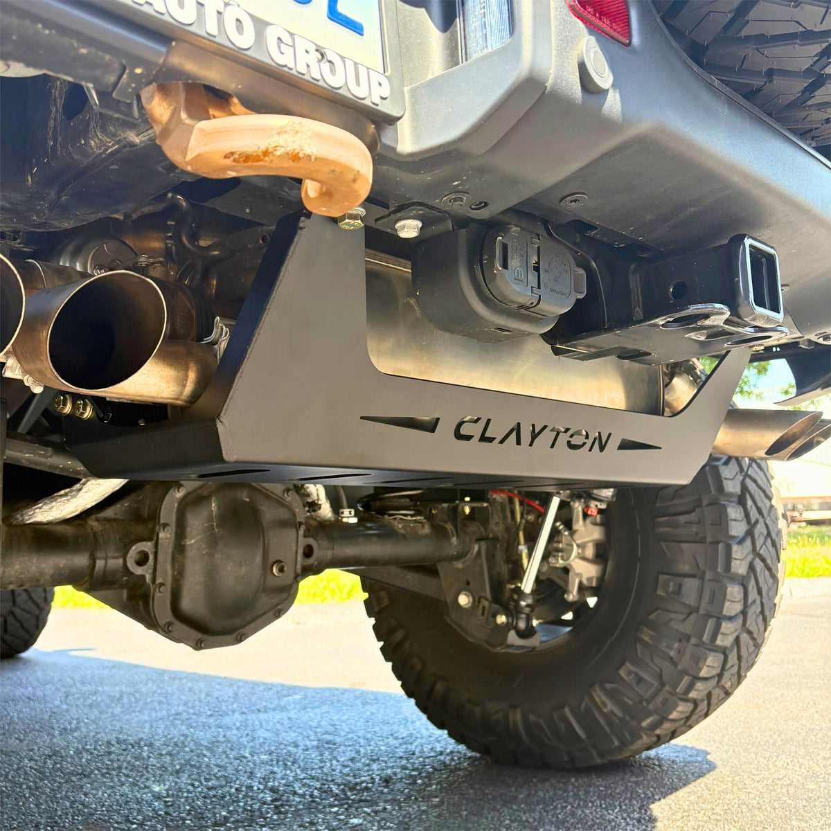 Jeep Wrangler JL 392 Muffler Skid Plate (21-Present, JL) Clayton Off Road-4
