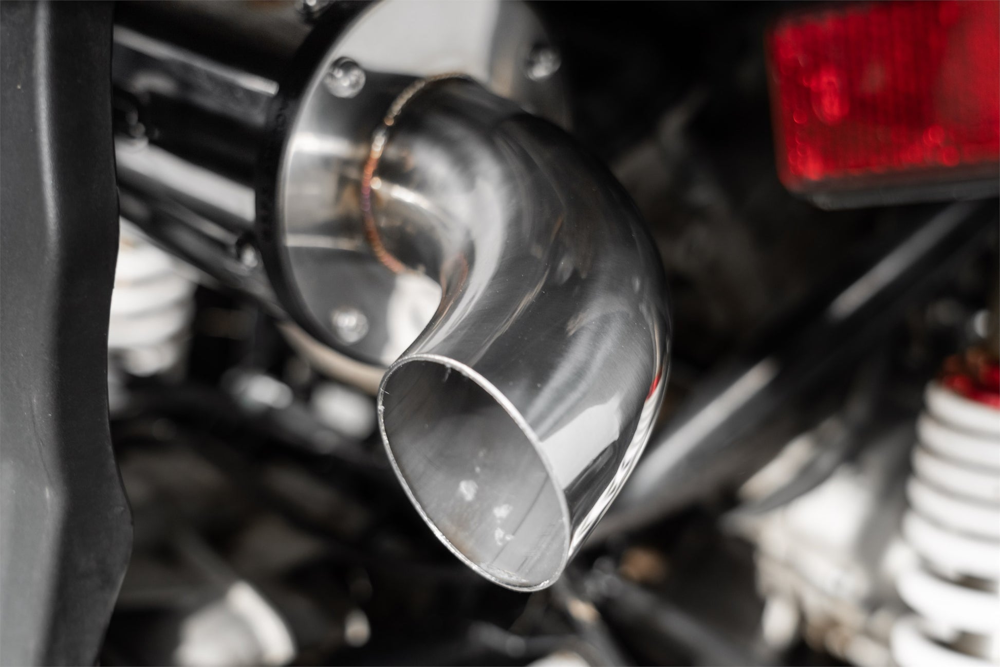 14-22 CFMOTO ZFORCE 800 (Z8/ Z8EX/ 800/ 800EX) 5 Inch Single Slip-on Muffler Assembly Performance Series MBRP-2