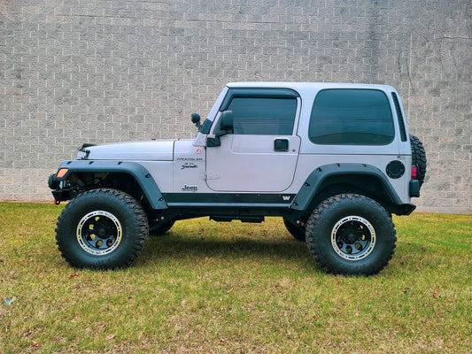 Jeep Wrangler 4.0 Inch Overland Plus Short Arm Lift Kit 1997-2006 TJ/LJ Clayton Off Road-1