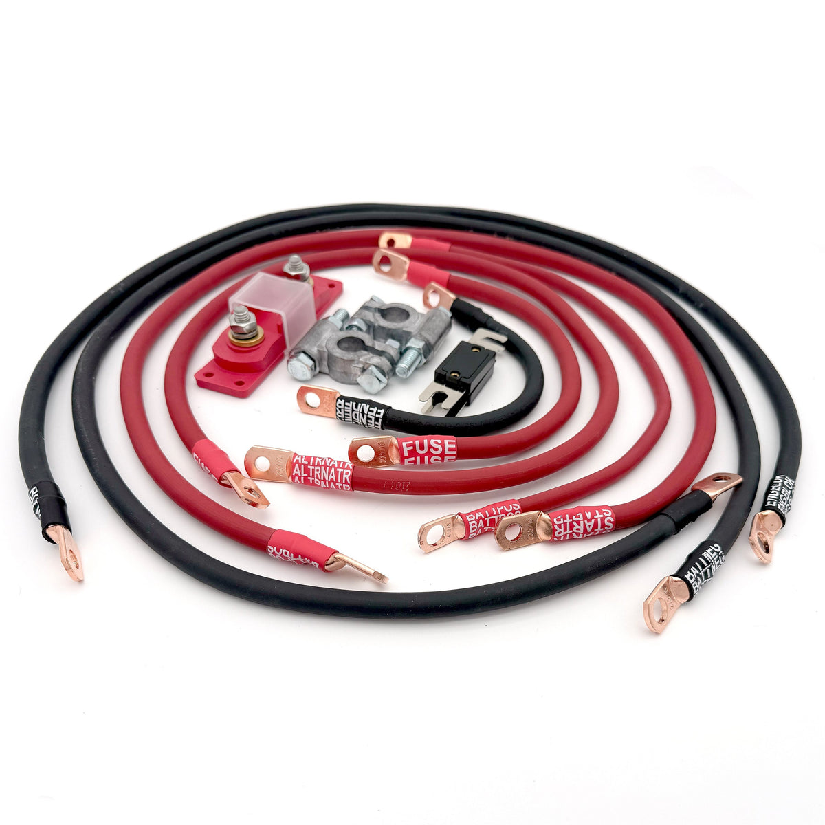 2003-2009 Toyota 4Runner Battery Cable Kit Gen 4 4.0 Liter 2 Gauge Battery Cable Big7Kits-2