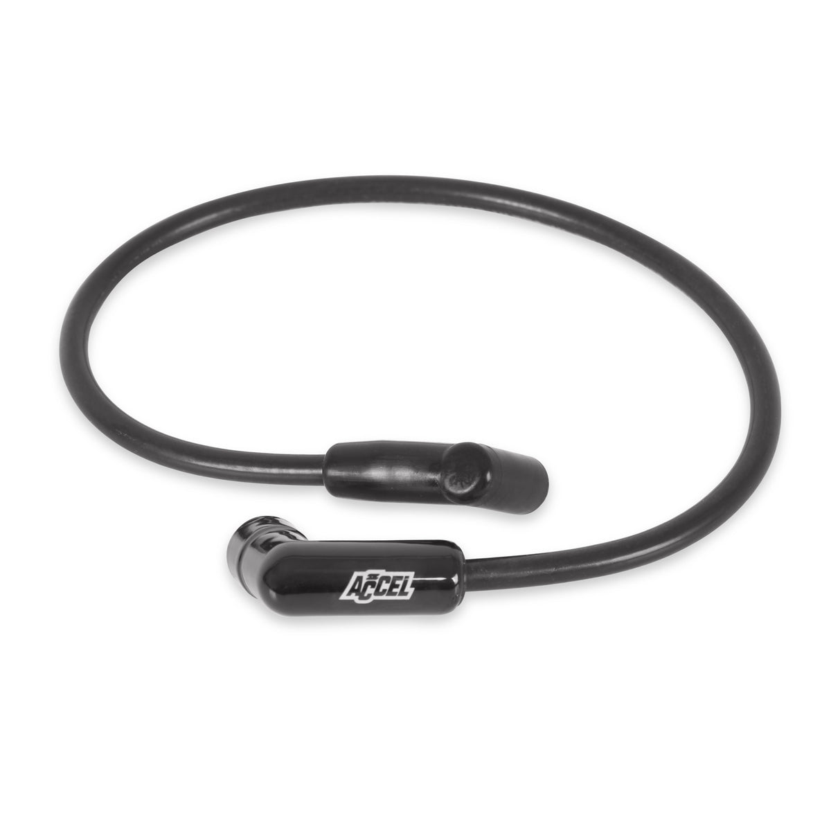 Spark Plug Wire Set Chevy Small Block- Hei 75-86 Wires Under Valve Cover Black ustom Fit Extreme Heat Black Ceramic Boot Spark Plug Wire Set ACCEL-4
