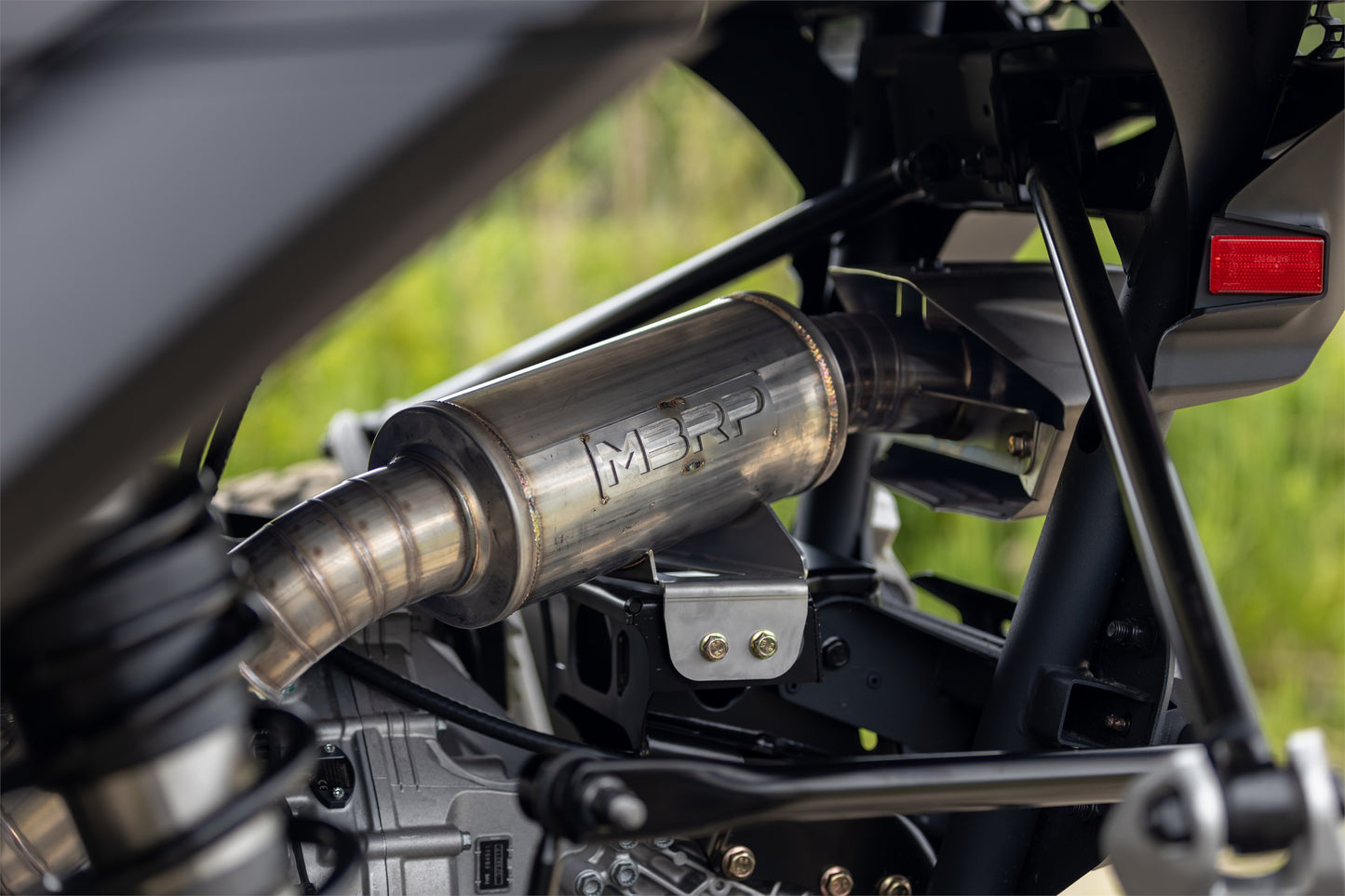 2024-Up Can-Am Maverick R Performance Series 3 Inch Single Slip-on Turbo Back Exhaust System MBRP-7
