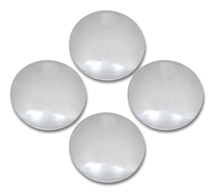 Baby Moon Hub Caps Chrome Fit Most GM and Ford with 14 Inch or 15 Inch Stock Wheels Mr Gasket