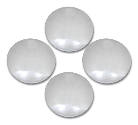 Baby Moon Hub Caps Chrome Fit Most GM and Ford with 14 Inch or 15 Inch Stock Wheels Mr Gasket