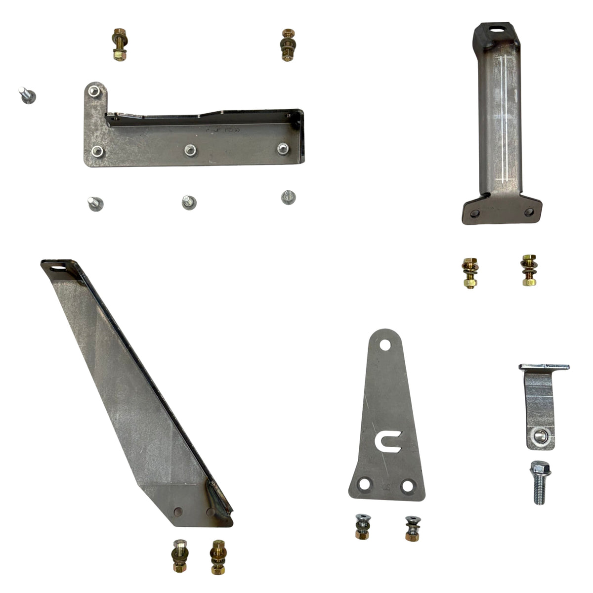 Jeep JL Exhaust/Resonator Skid Plate Hardware Clayton Off Road