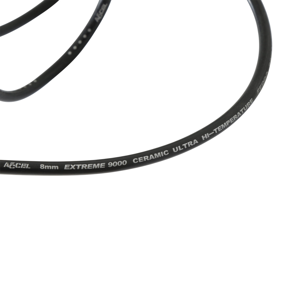 Spark Plug Wires Extreme 9000 Ceramic Booted Single Wire Replacement 135 Degree Universal 8Mm ACCEL-2